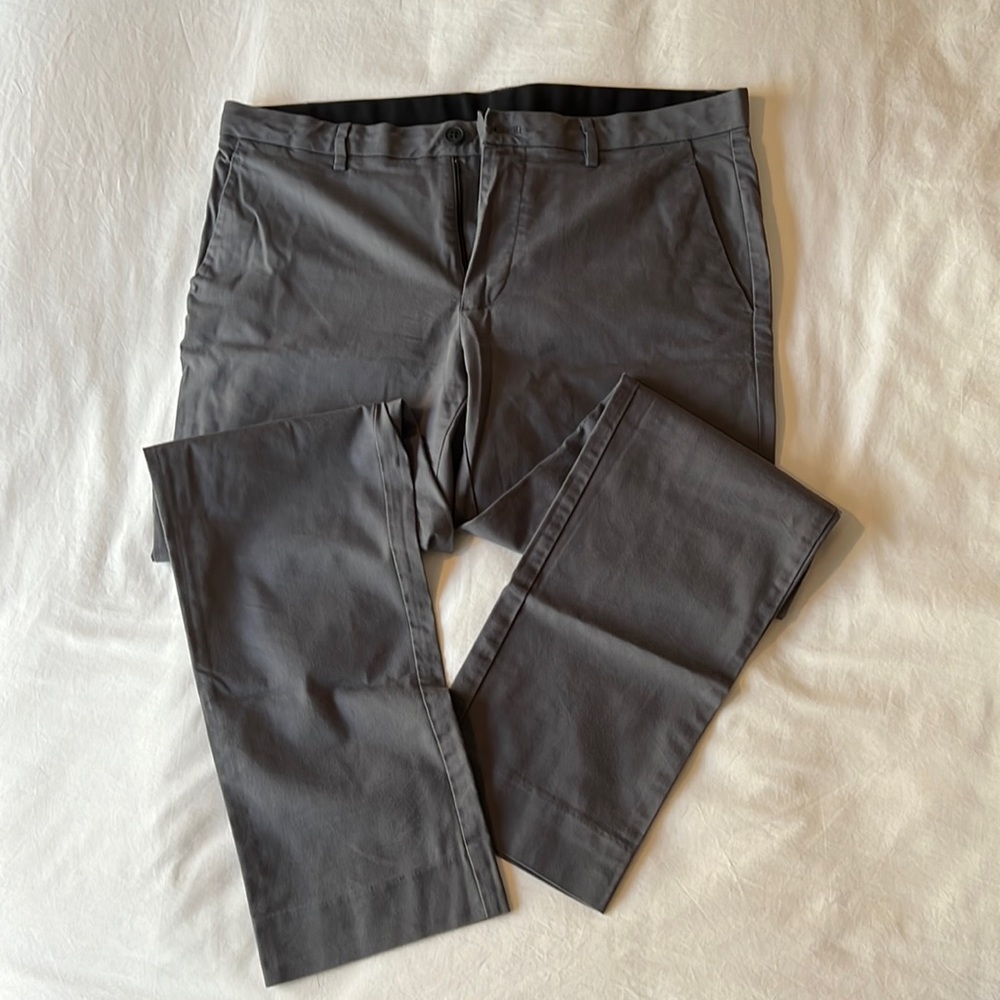 Handsome Grey Bonobos Tech-Chino Pants